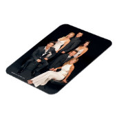FRIENDS™ | モノクロフォーマルウェアのグループ マグネット (左側)