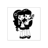 Friends ラバースタンプ (インプリント)