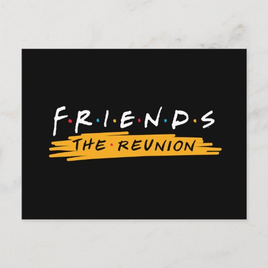 FRIENDS™ リユニオン ポストカード (正面)