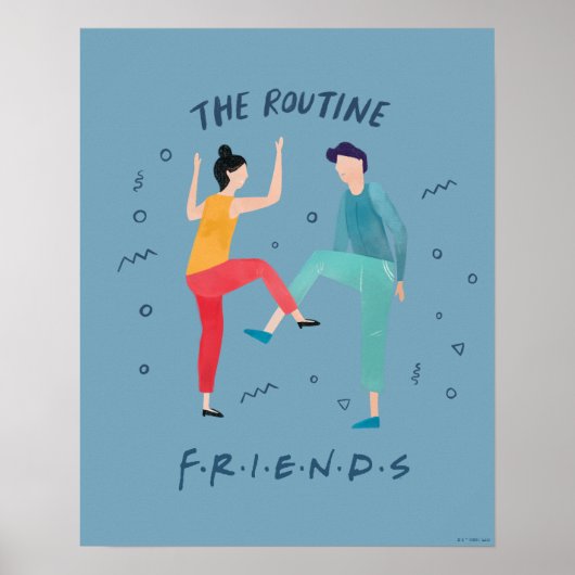 FRIENDS™ | ルーティン ポスター (正面)