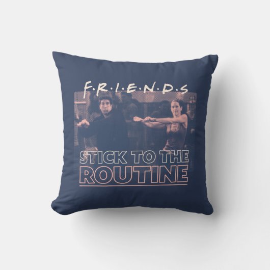 FRIENDS™ | ルーティーンを貫いて クッション (正面)