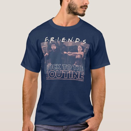 FRIENDS™ | ルーティーンを貫いて Tシャツ (正面)