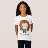 FRIENDS™ | レイチェル ちびキャラ Tシャツ (正面フル)