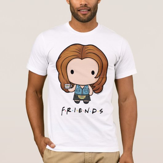 FRIENDS™ | レイチェル ちびキャラ Tシャツ (正面)