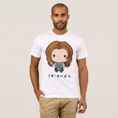 FRIENDS™ | レイチェル ちびキャラ Tシャツ (正面フル)