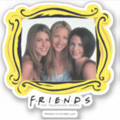FRIENDS™ | レイチェル、フィービー、モニカ シール (正面)