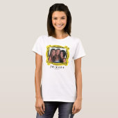 FRIENDS™ | レイチェル、フィービー、モニカ Tシャツ (正面フル)