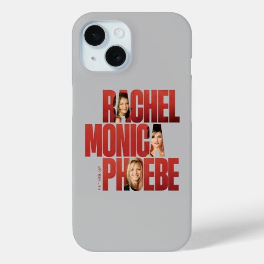 FRIENDS™ | レイチェル、モニカ&フィービー Case-Mate iPhoneケース (裏面)