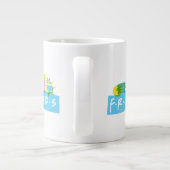 FRIENDS™ | ロゴとアイコン ジャンボコーヒーマグカップ (裏面)