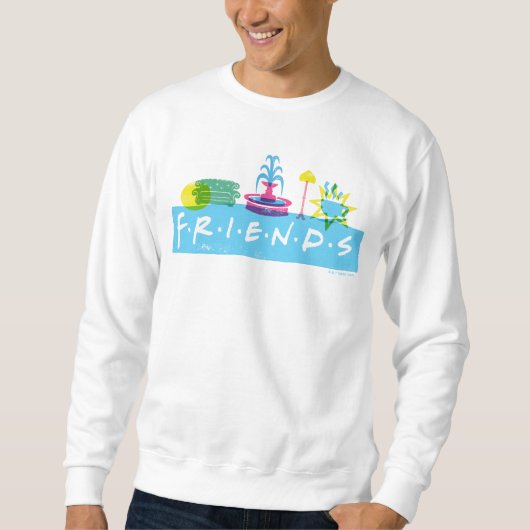 FRIENDS™ | ロゴとアイコン スウェットシャツ (正面)