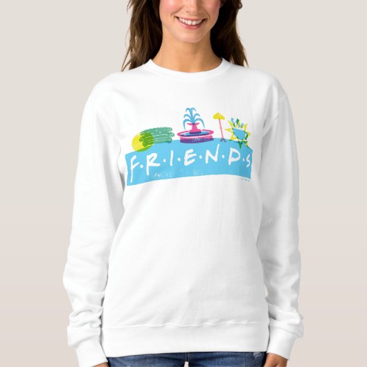 FRIENDS™ | ロゴとアイコン スウェットシャツ (正面)