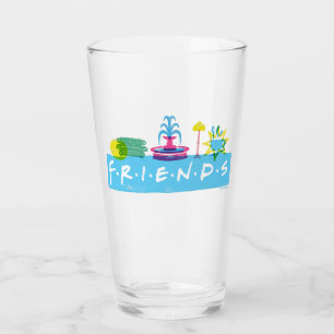 FRIENDS™ ロゴとアイコン タンブラーグラス