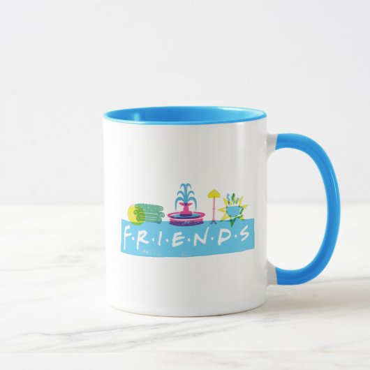 FRIENDS™ | ロゴとアイコン マグカップ (右)