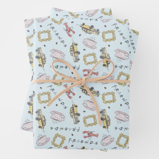 FRIENDS™ロゴラッピング紙シート ラッピングペーパーシート (インサイチュ)