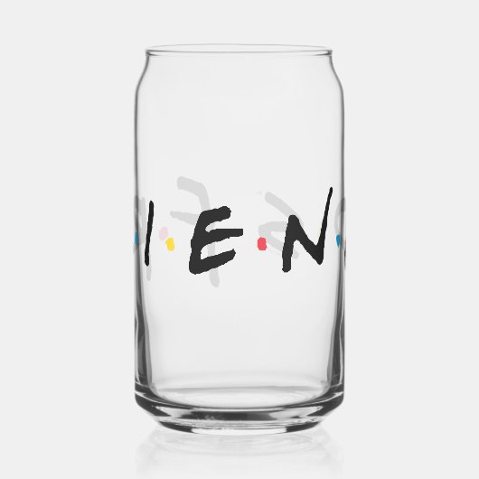 FRIENDS™ロゴ ガラス缶 (左)