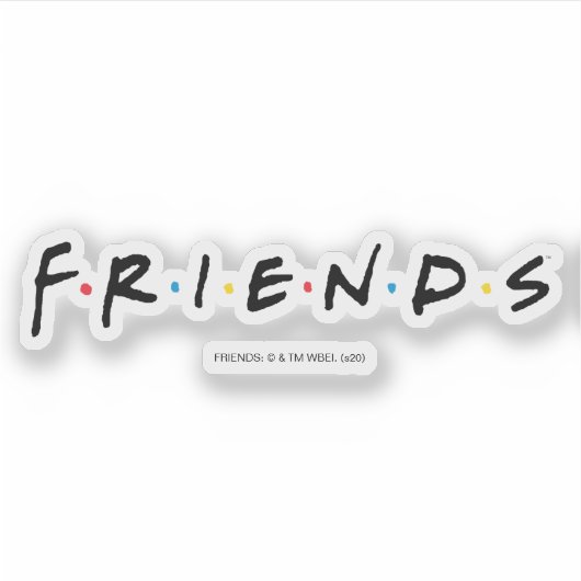 FRIENDS™ロゴ シール (正面)