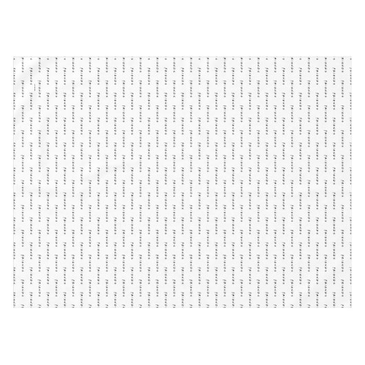 FRIENDS™ロゴ テーブルクロス (正面(横))