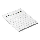 FRIENDS™ロゴ ノートパッド (アングル)