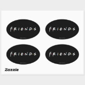 FRIENDS™ロゴ 楕円形シール (シート)