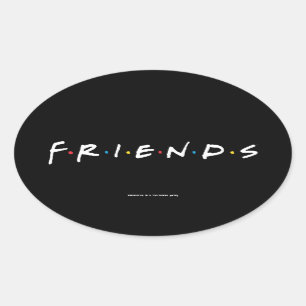 FRIENDS™ロゴ 楕円形シール
