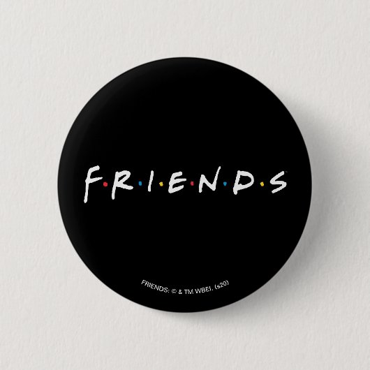 FRIENDS™ロゴ 缶バッジ (正面)