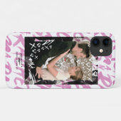 FRIENDS™ | ロスとレイチェルのハートの落書き Case-Mate iPhoneケース (裏面(横))