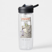 FRIENDS™ | ロスとレイチェルのPIVOT ウォーターボトル (左面)