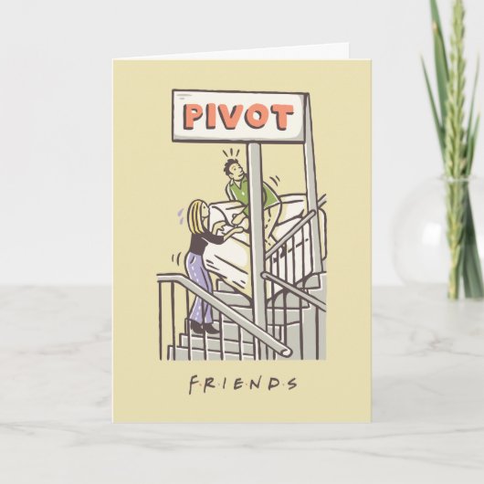 FRIENDS™ | ロスとレイチェルのPIVOT カード (正面)