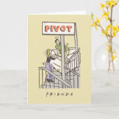 FRIENDS™ | ロスとレイチェルのPIVOT カード (黄色い花)