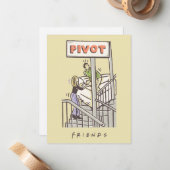 FRIENDS™ | ロスとレイチェルのPIVOT ノートカード (正面/裏面インサイチュ)