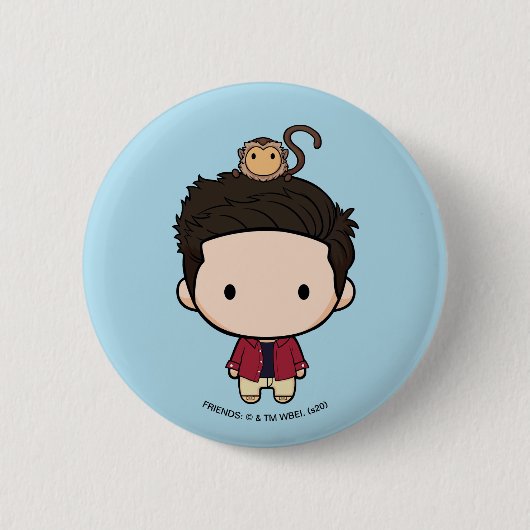 FRIENDS™ | ロス・チビキャラ 缶バッジ (正面)