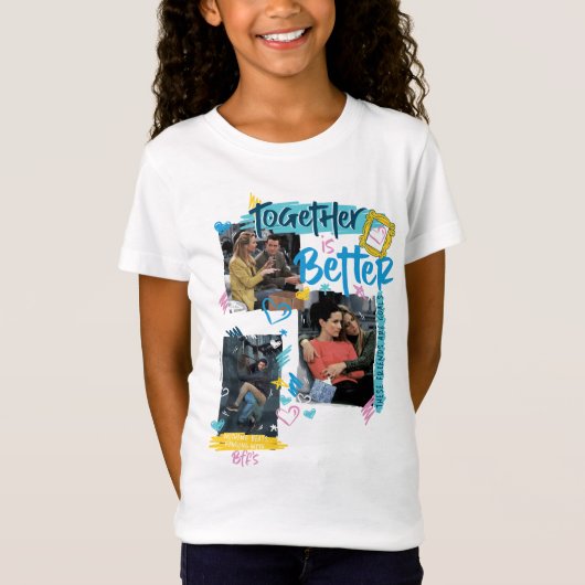 FRIENDS™ | 一緒にいるのが一番 Tシャツ (正面)