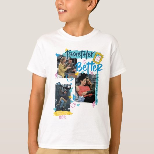 FRIENDS™ | 一緒にいるのが一番 Tシャツ (正面)