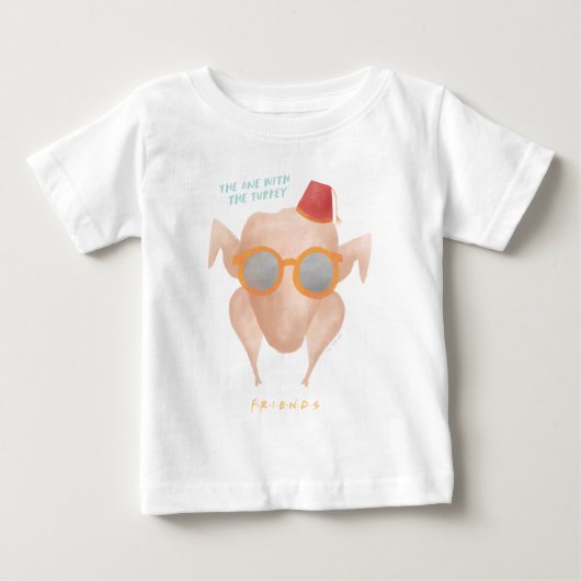 FRIENDS™ | 七面鳥の話 ベビーTシャツ (正面)