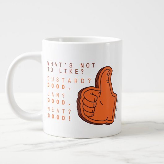 FRIENDS™ | 何が悪いの? ジャンボコーヒーマグカップ (左)