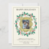 FRIENDS™ 写真 ホリデー クリスマス カード (正面)