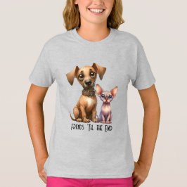 Friends – 動物Tシャツ Tシャツ