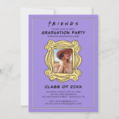 FRIENDS™ 卒業パーティーの思い出 - 写真 招待状 (正面)