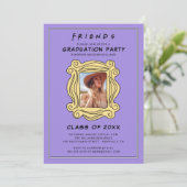 FRIENDS™ 卒業パーティーの思い出 - 写真 招待状 (スタンド正面)
