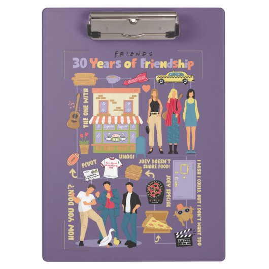 FRIENDS™ | 友情の30年 クリップボード (正面)