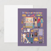 FRIENDS™ | 友情の30年 ノートカード (正面/裏面)
