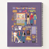 FRIENDS™ | 友情の30年 ノートブック (裏面)