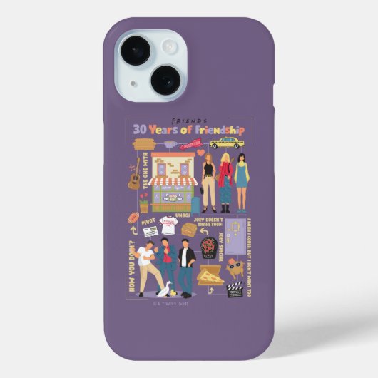FRIENDS™ | 友情の30年 Case-Mate iPhoneケース (裏面)