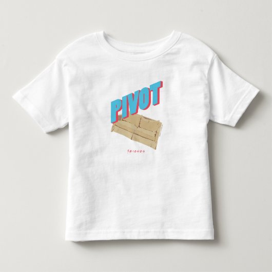 FRIENDS™ | 外は悪くて内は良い トドラーTシャツ (正面)
