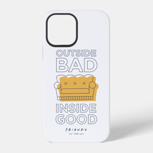 FRIENDS™ | 外は悪くて内は良い iPhoneケース (裏面)