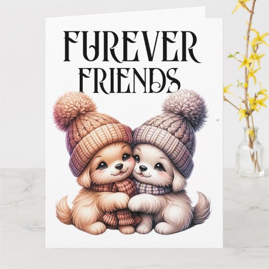 FRIENDS /大学バインド/卒業 カード (黄色い花)