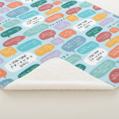 FRIENDS™ 引用パターン シェルパブランケット (3/4)