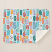 FRIENDS™引用文 シェルパブランケット (正面(横))