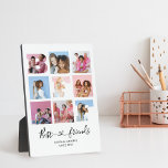 Friends 最高の BFFフォトグリッドコラージュハートスクリプト フォトプラーク<br><div class="desc">デザイン特集9枚のコラージュ、BFFカット写真縁ど。Slab serifと書道のスクリプトタイポグラフィ。</div>