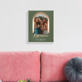 Friends 最高の BFF エレガント Arch Frame Photo Keepsake キャンバスプリント (インサイチュ (リビング))